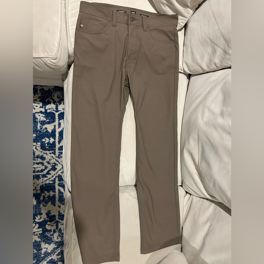 Brown PrAna Men’s Brion Pant 33x32